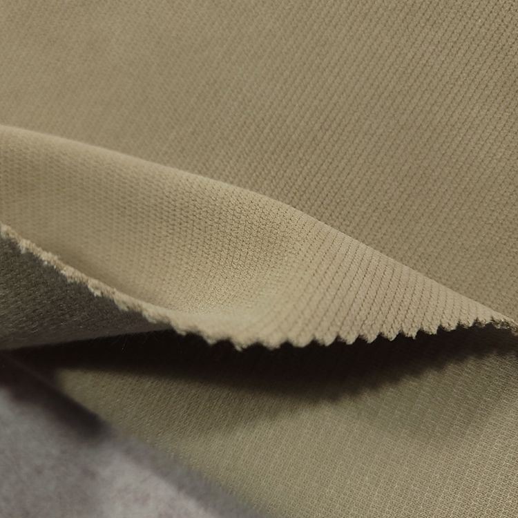 Tessuto in maglia di twill spazzolato